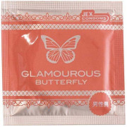 日本Jex Glamorous Butterfly Gel Rich 超潤安全套 - 8片裝