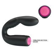 PRETTYLOVE Quintion Dual Vibrator 12頻震動可彎曲充電震動器